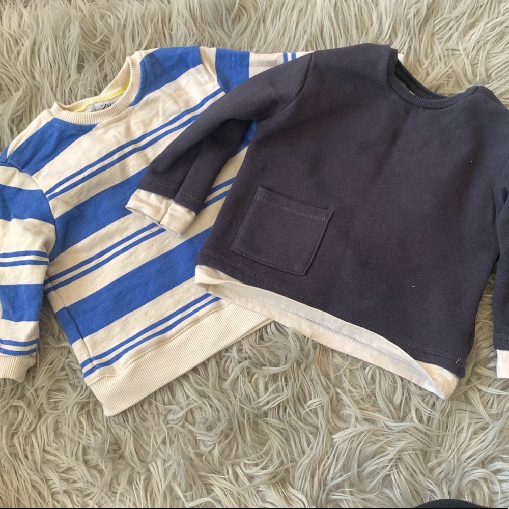 Zara bundle ! 2 sweaters !! 6/9